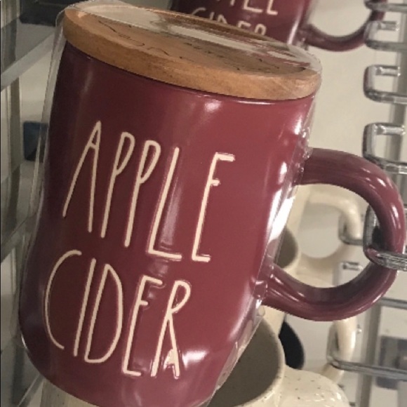 Rae Dunn Apple Cider Lidded Fall Halloween Mug - Picture 2 of 3